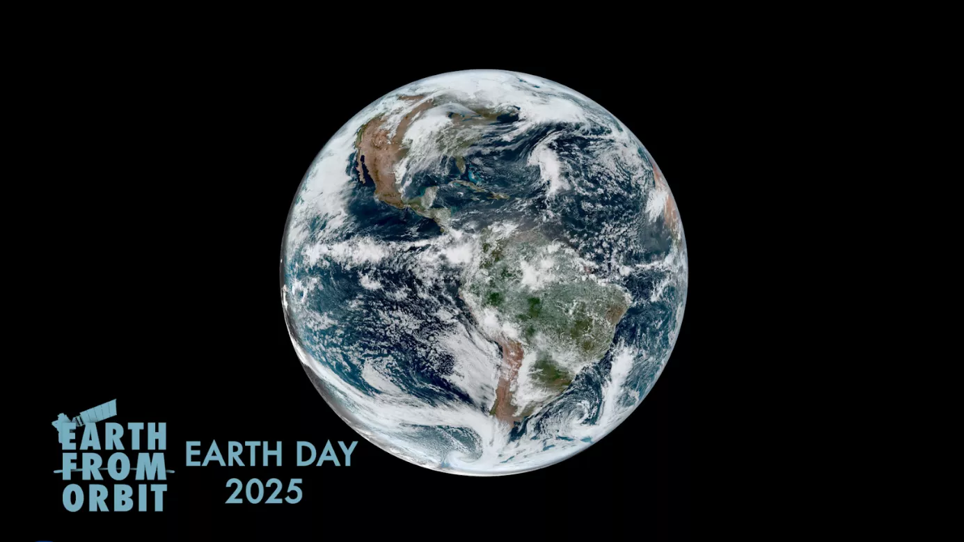 A full disk view of Earth