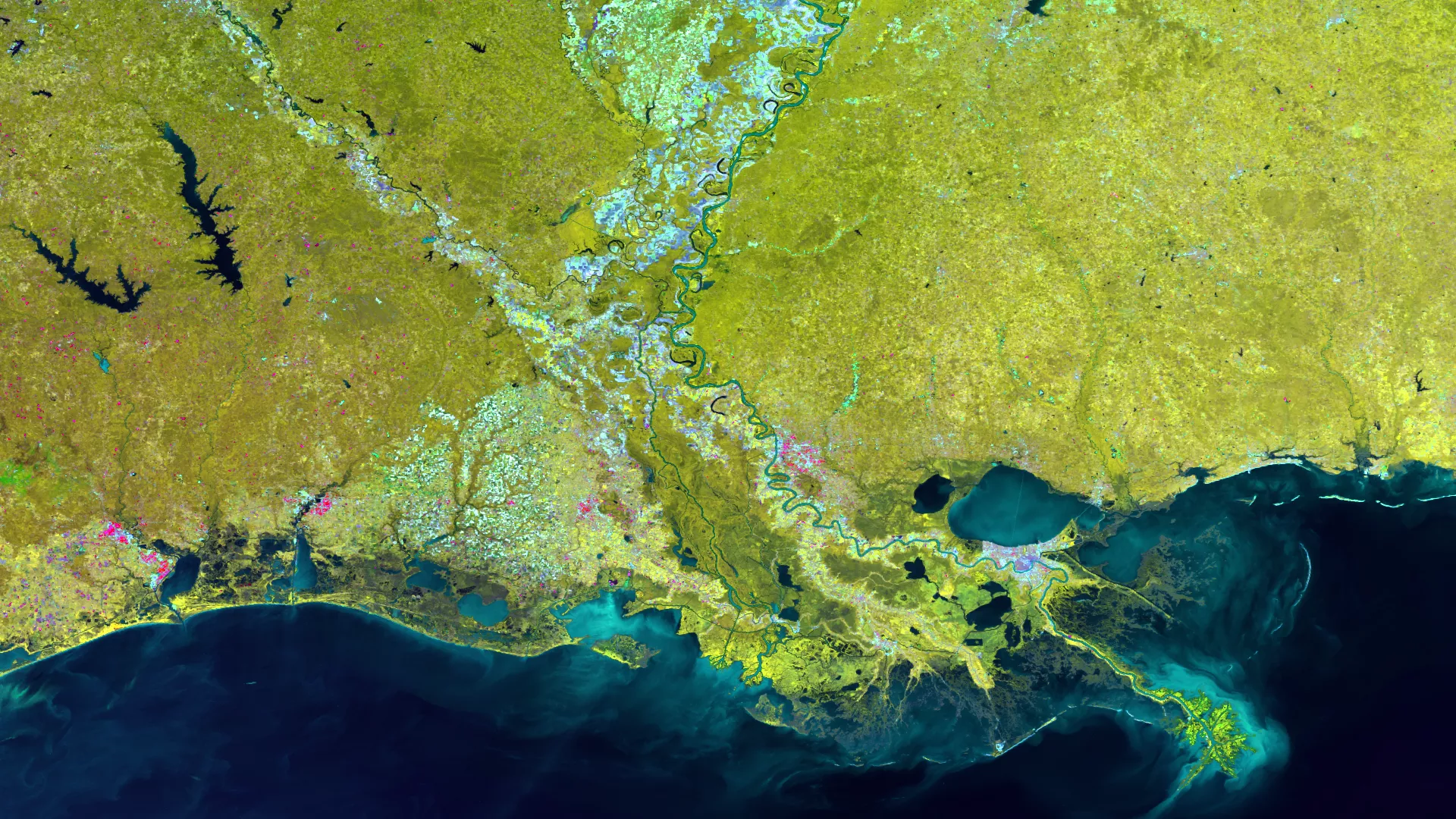 Image of the Mississippi river 