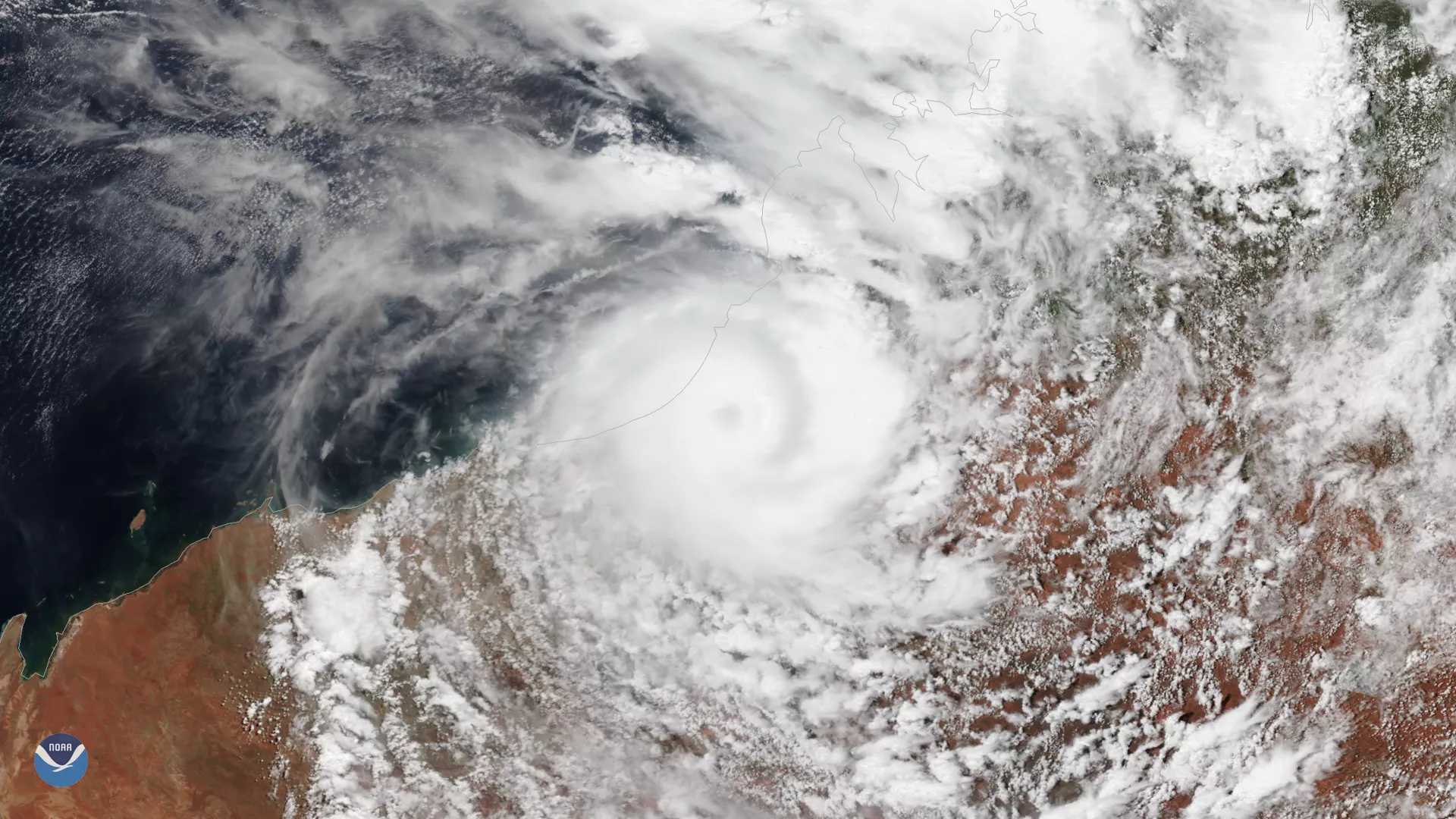 Image of Tropical Cyclone Kelvin