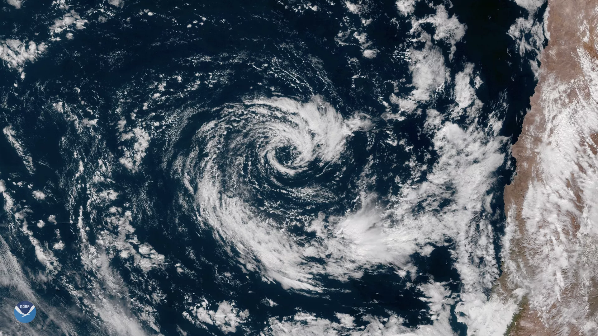 Image of sub tropical cyclone