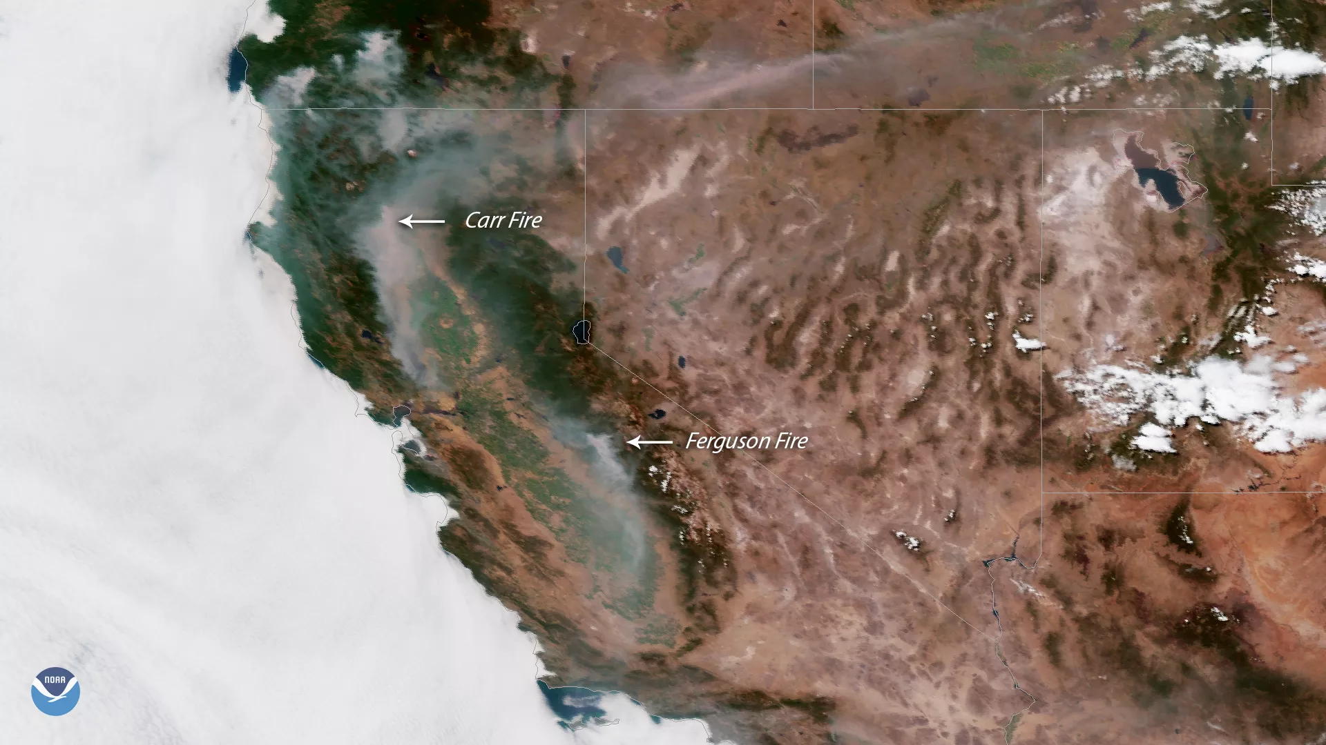 Image of California wildfires