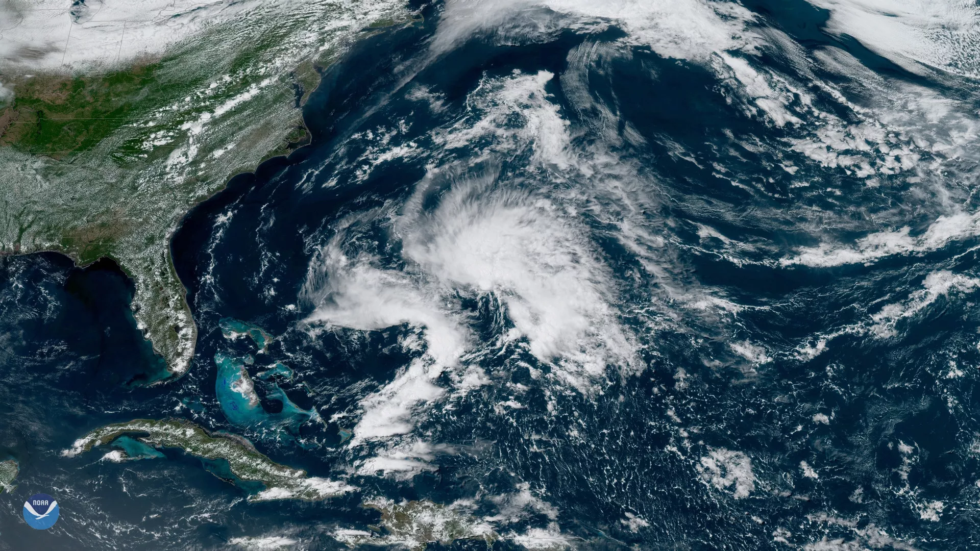 Subtropical Storm Andrea in the Atlantic Basin Region