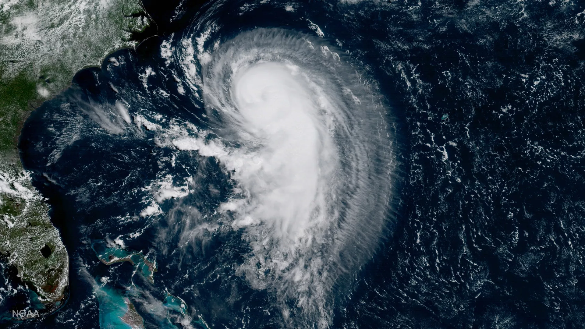 Hurricane Gert in the Atlantic Ocean, August 15, 2017