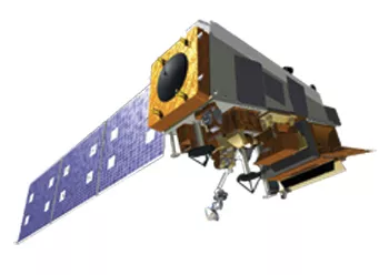 An artist's rendering of the JPSS-1 satellite, which will become NOAA-20 once operational in orbit.