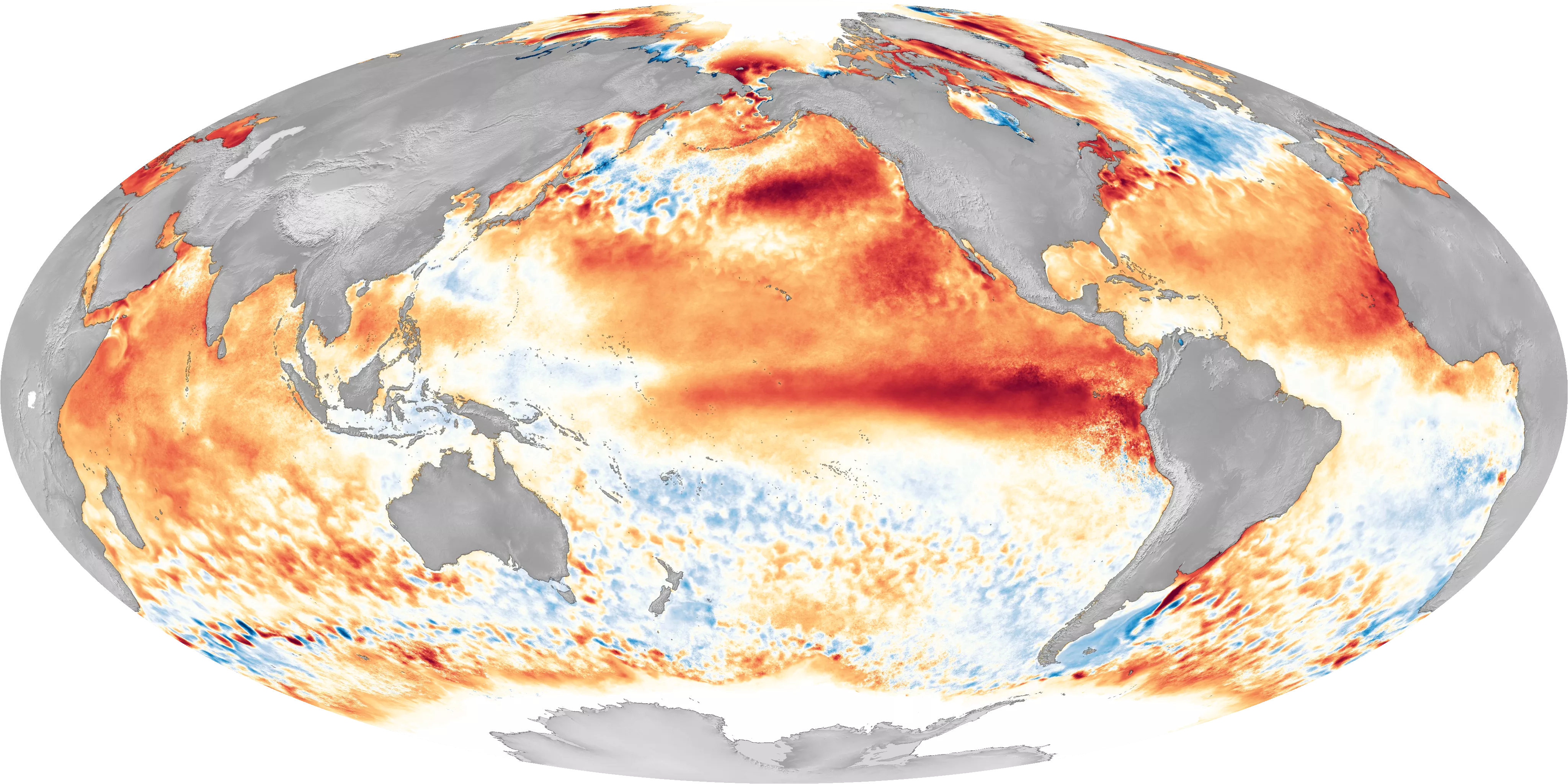 Image of the world with El Nino
