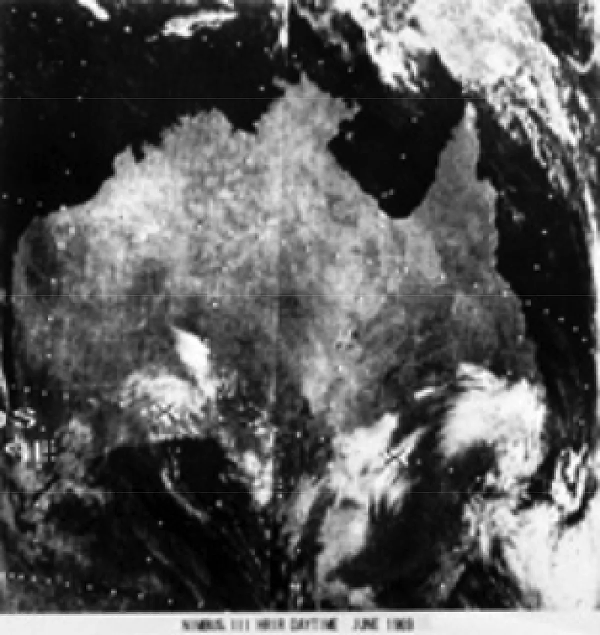 Nimbus-3 satellite view of Australia