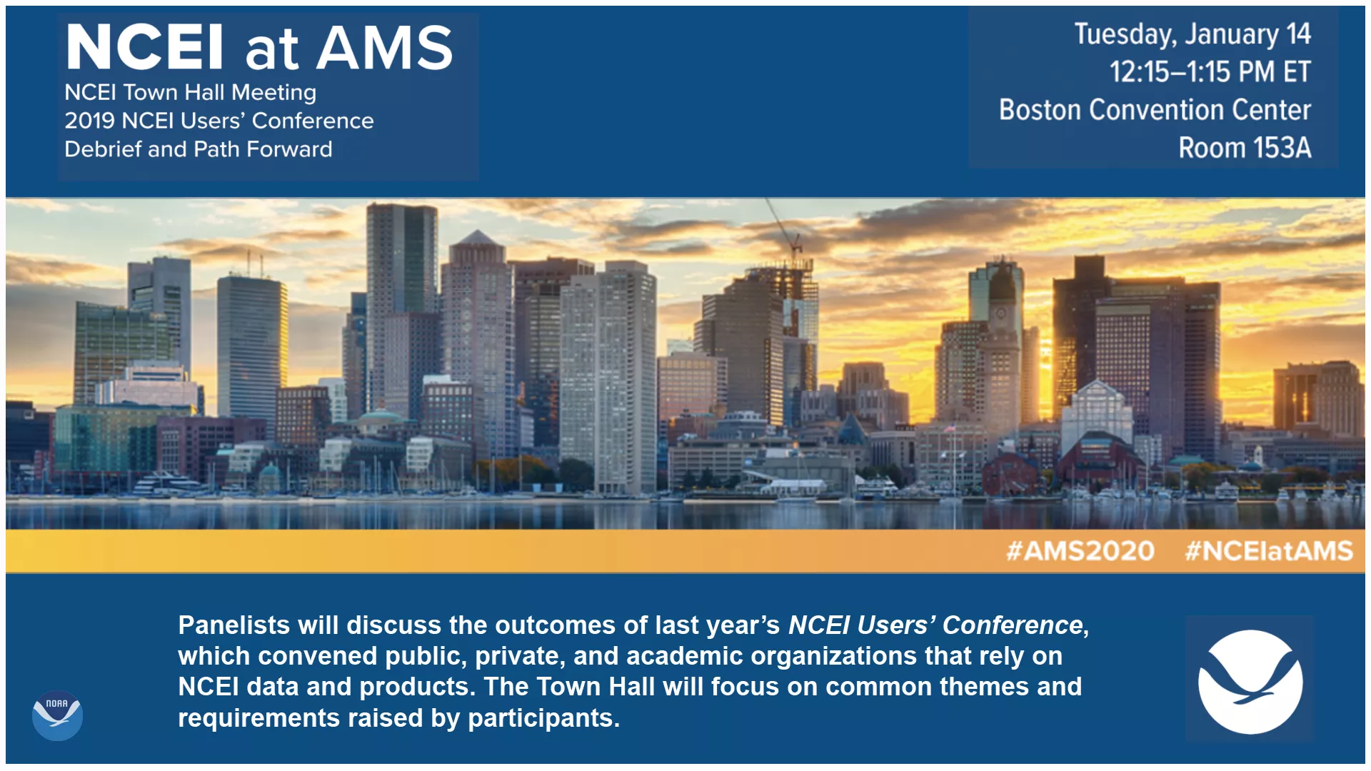 Image of AMS Townhall graphic