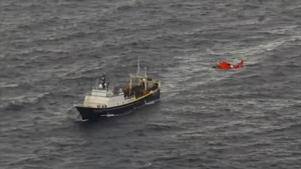 Image of a rescue ship