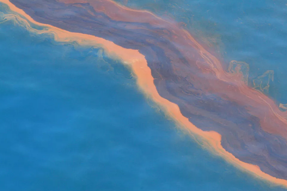 Image of oil spill